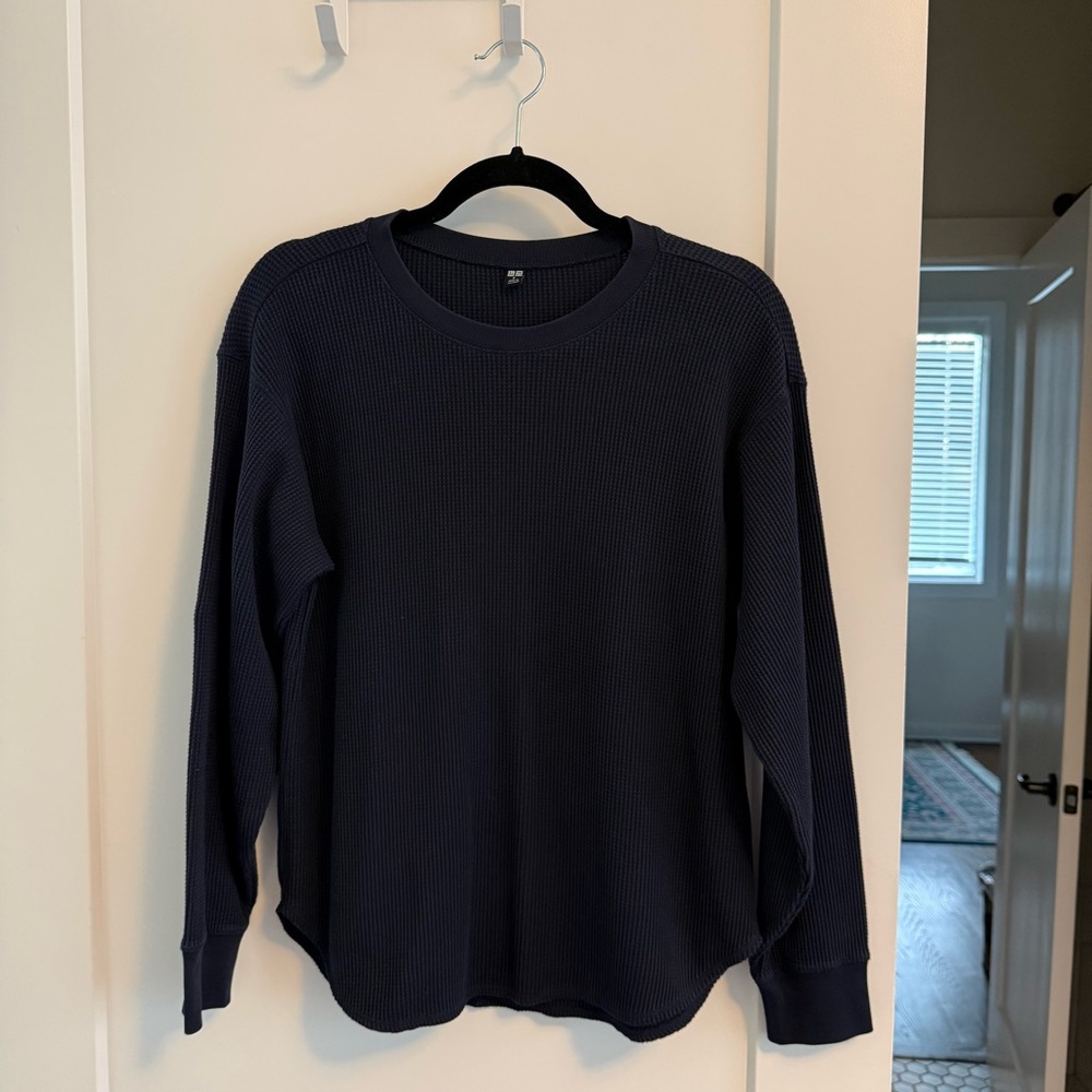 Uniqlo Waffle Crew Neck T-Shirt